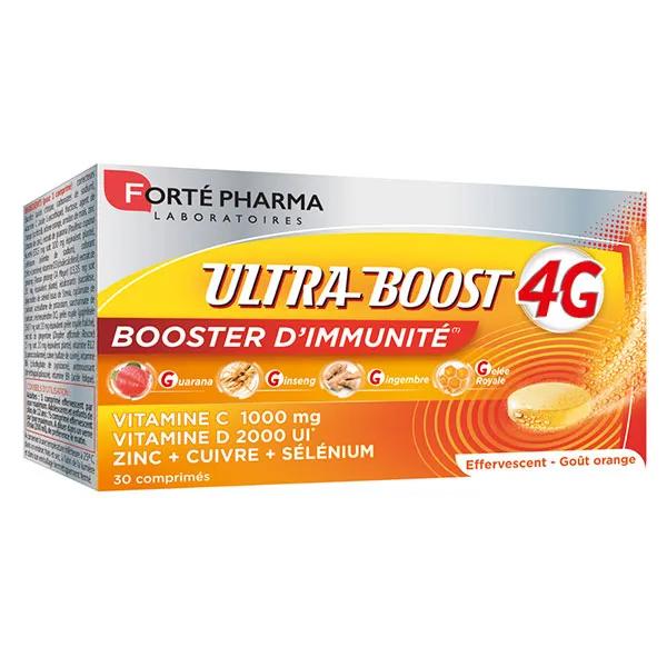Forté Pharma UltraBoost 4G Booster Immunité 30 comprimés effervescents