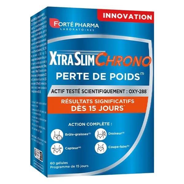 Forté Pharma XtraSlim Chrono Perte De Poids 15 Jours Nopal Piment 60 gélules