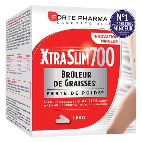 Forté Pharma Xtraslim 700 Fettverbrenner Kurkuma Wakame 120 Kapseln 1 Monat