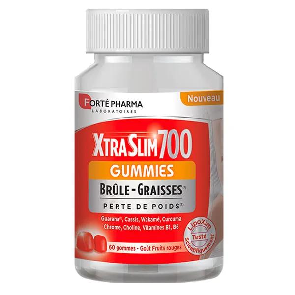 Forté Pharma Xtraslim 700 Gummies Minceur Brûle Graisses Perte de Poids 1 mois