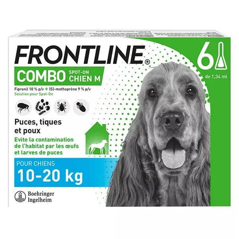Frontline Combo Hund M 6 Pipetten