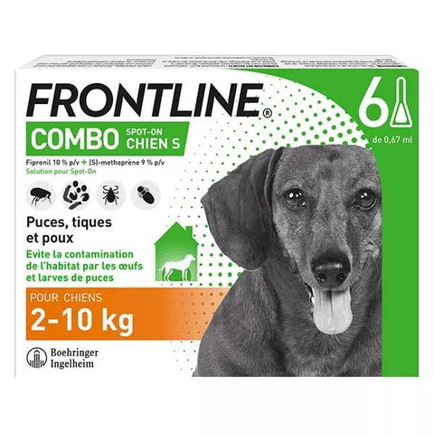 Frontline Combo Hund S 6 Pipetten