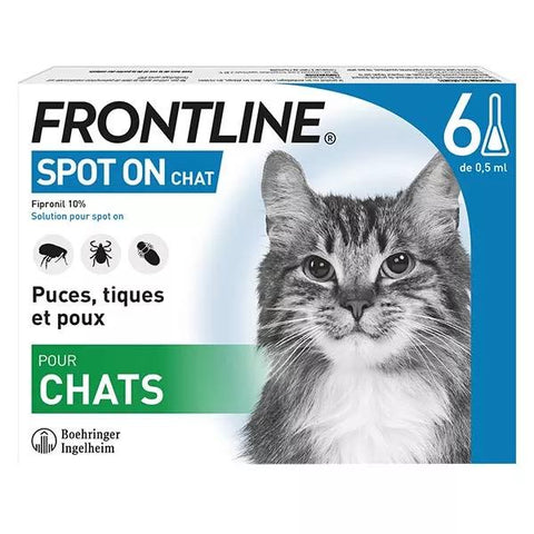 Frontline Spot On Cat 6 pipettes