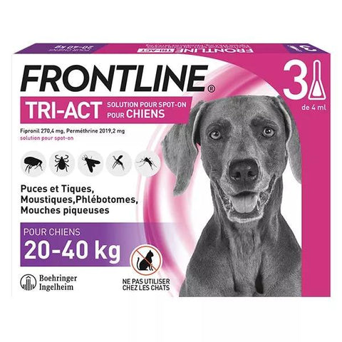 Frontline Tri-Act Hunde L 20-40 kg 3 Pipetten