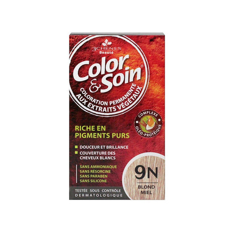 Les 3 Chenes Color/Soin Blond Miel 9N