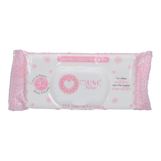Musc Intime Lingettes Toilette Sakura L'Innocente (30 lingettes)