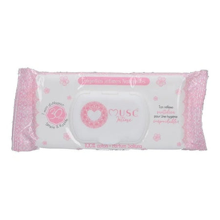 Musc Intime Lingettes Toilette Sakura L'Innocente (30 lingettes)