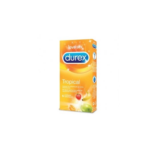 Durex Tropical Easyon préservatifs (6 pièces)