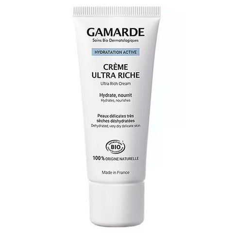 Gamarde Active Hydration Ultra-Rich Organic Cream 40ml