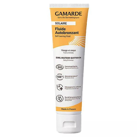 Gamarde Solaire Fluide Autobronzant Bio (100 ml)