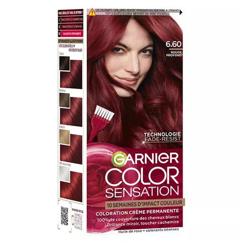 Garnier Color Sensation Dauerhafte Coloration 6.60 Intensives Rot