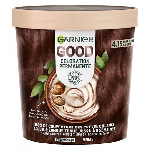 Garnier Good Dauerhafte Coloration Nr. 4.15 Kühles Kastanienbraun 217ml