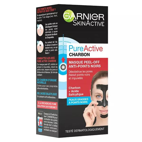 Garnier Pure Charcoal black face mask (1 piece)