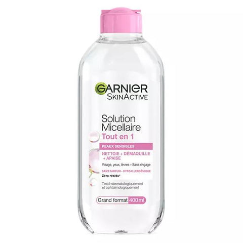 Garnier SkinActive Micellar Cleansing Water for Sensitive Skin and Eyes All-in-1 (400 ml)