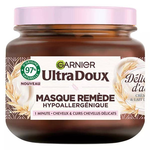Garnier Ultra Doux Hydrating Remedy Mask Delicate Oat 340ml