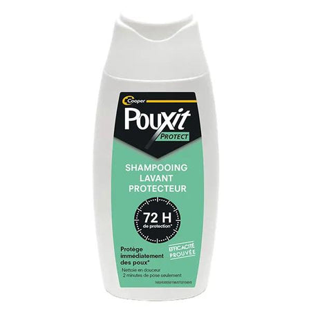 Pouxit Protect anti-poux Shampooing 2en1 lavant et protecteur 72h 200ml
