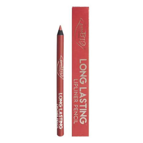 PuroBio Crayon contour des lèvres bio Lipliner longue tenue Rose Chaud 08L - 1 g