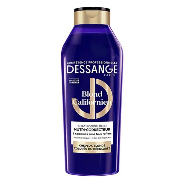 Dessange Blond Californien Shampoing Nutri-correcteur Cheveux Blonds, Colorés ou Décolorés 280ml