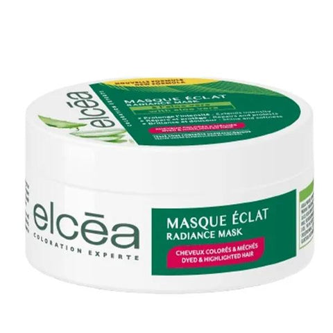 Elcea Glanz-Maske für coloriertes und gesträhntes Haar (200 ml)