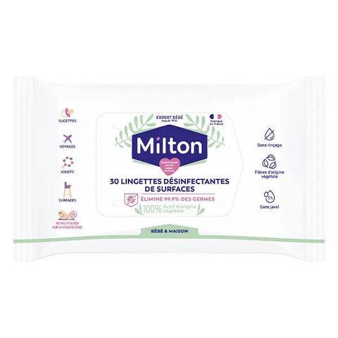 Milton Desinfektionstücher für Oberflächen 30 Stück