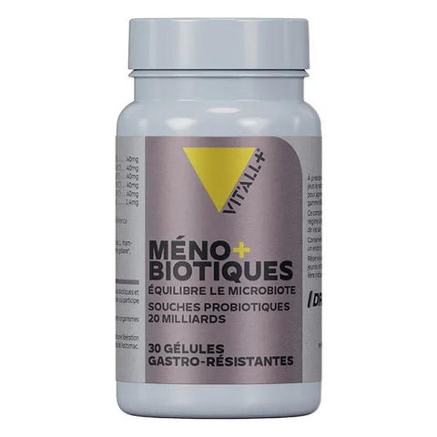 VIT'ALL+ Méno+ Biotiques 30 gélules gastro-résistantes Drcaps