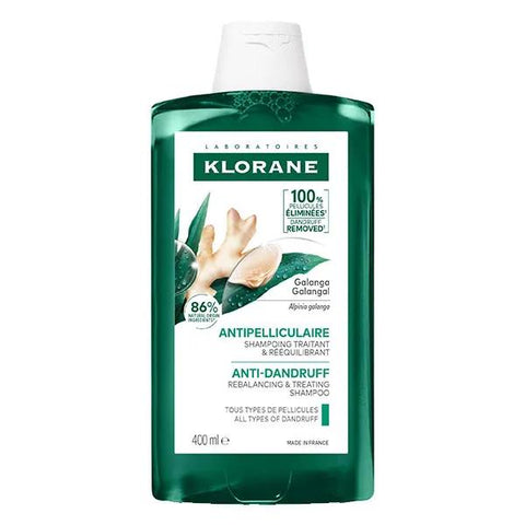 Klorane Galanga Anti-Schuppen Shampoo, behandend und ausgleichend - 400ml