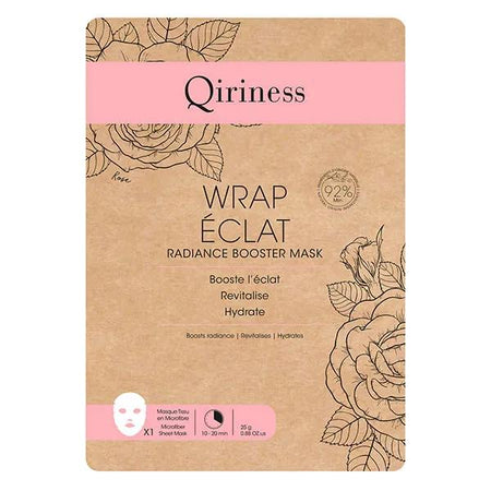 Qiriness Masque Visage Hydratant - Wrap Éclat (25 ml)