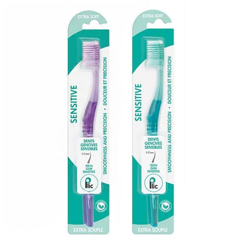 Plic Brosse à dents Sensitive poils Extra-Souples dents et gencives sensibles