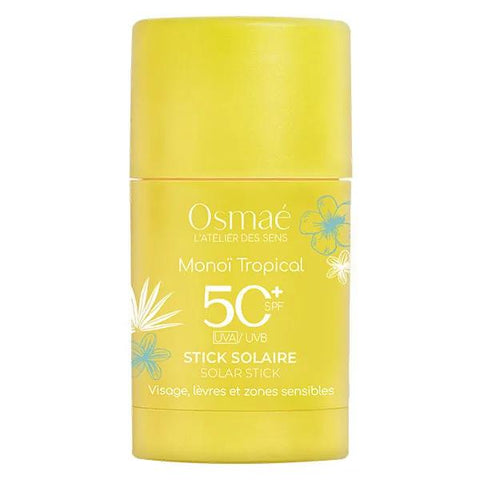 Osmae Stick solaire SPF50+ Monoï tropical (15 g)