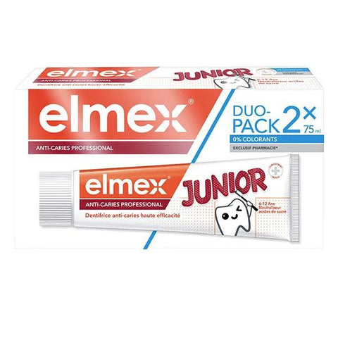 Elmex Karies-Schutz Professional Junior Zahncreme Doppelpack 2 x 75ml