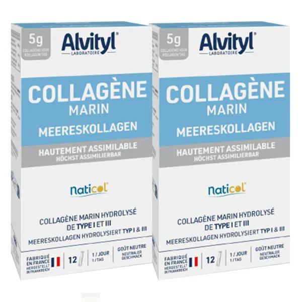 Alvityl Pack Collagène 2 x 12 sticks