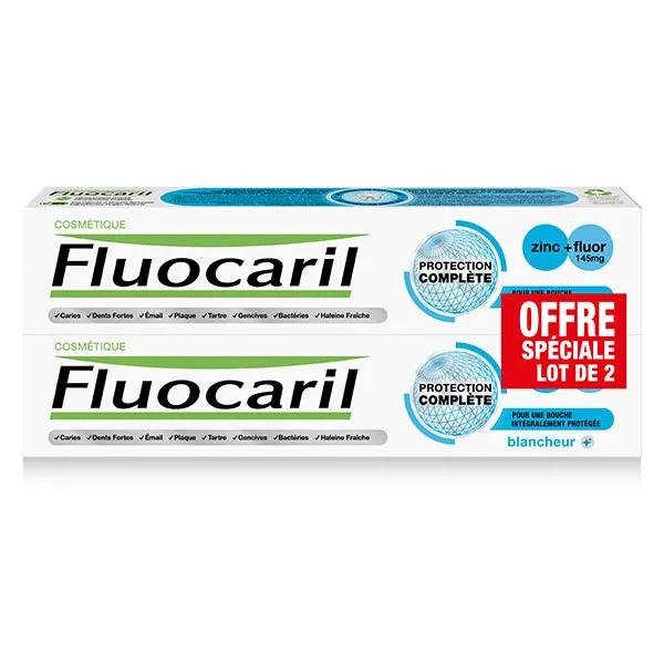 Fluocaril Protection complète blancheur 2x75ml