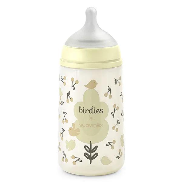 Suavinex Biberon Tétine SXPRO M Birdies Beige 270ml