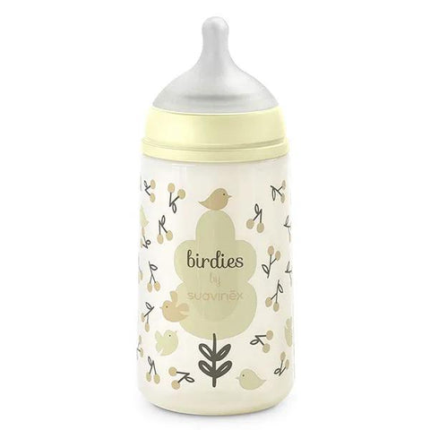 Suavinex Biberon Tétine SXPRO M Birdies Beige 270ml