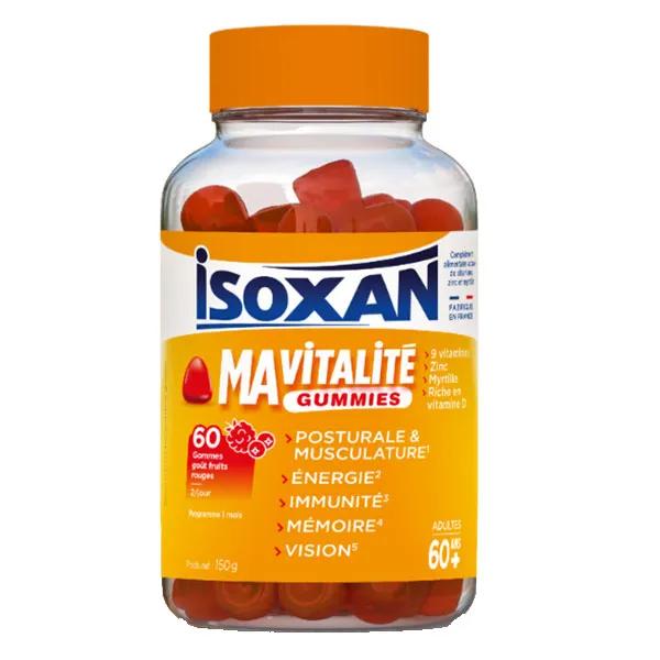 Isoxan Ma vitalité des 60 ans - 60 gummies