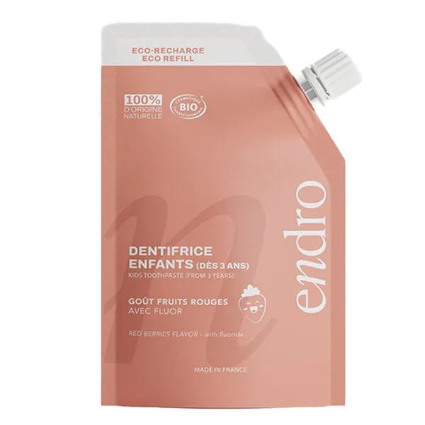 Endro Recharge Dentifrice enfants fruits rouges - 350gr