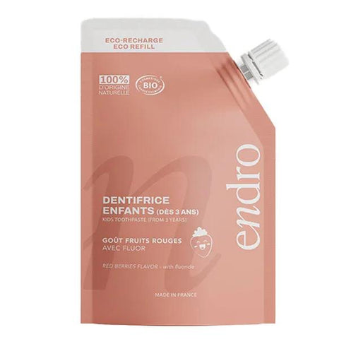 Endro Recharge Dentifrice enfants fruits rouges - 350gr