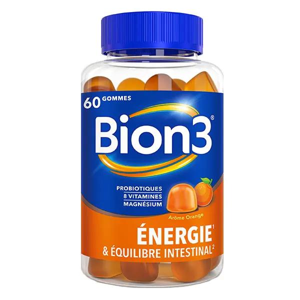 Bion 3 Energie Gommes Arôme Orange - 60 gommes