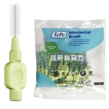 Brossettes Interdentaires TePe Extra-souples Vert