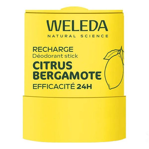 Weleda Recharge Déodorant Stick Citrus Bergamote 50g