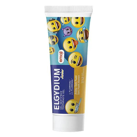 Elgydium Junior Emoji Arôme Tutti Frutti 7/12 ans – 50ml