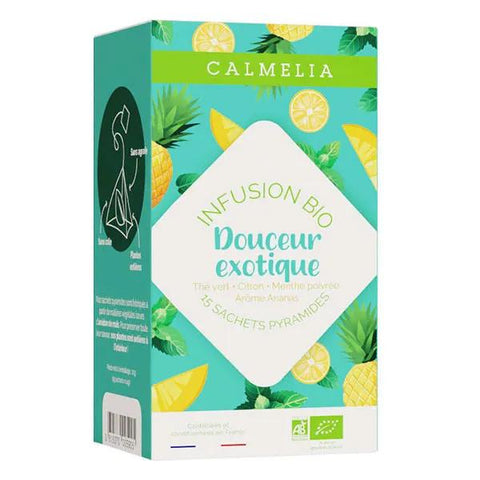 Calmelia Bio-Aufguss exotische Milde 15 Beutel