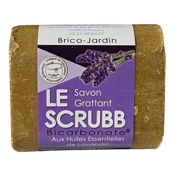 La compagnie du bicarbonate Savon grattant "le scrubb" Bicarbonate et H.E de lavandin 100 G