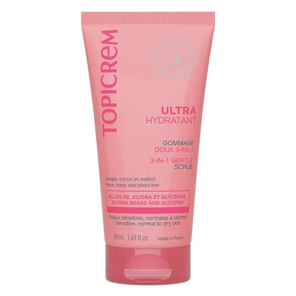 Topicrem Gommage doux ultra-hydratant 3 en 1 - 200ml