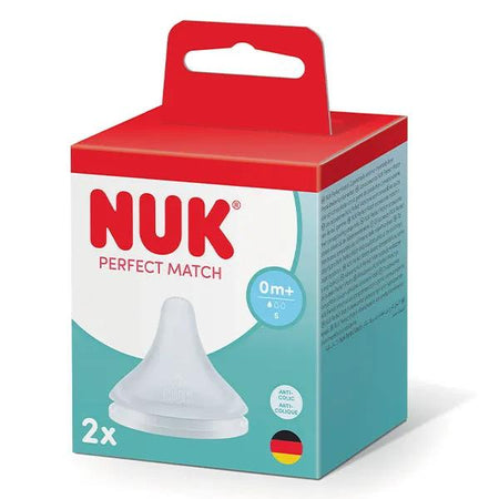 Nuk 2 Tétines Perfect Match 0m+ S