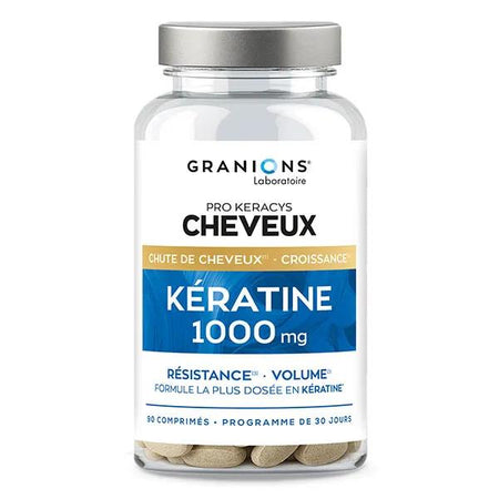 Granions - Prokeracys Keratine 1000 mg - Croissance, Anti Chute - 90 comprimés