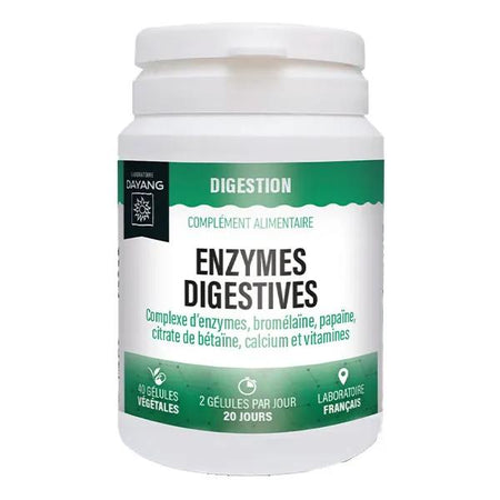 Dayang Enzymes digestives - 40 gélules végétales