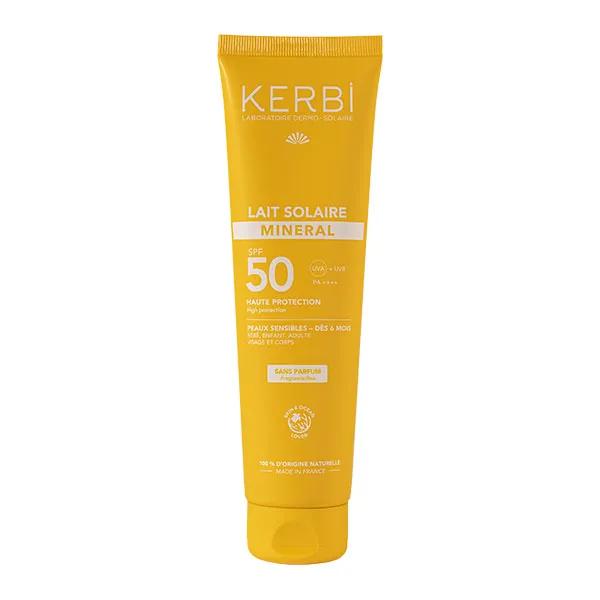 Kerbi Lait solaire SPF50 sans parfum 6mois (150 g)