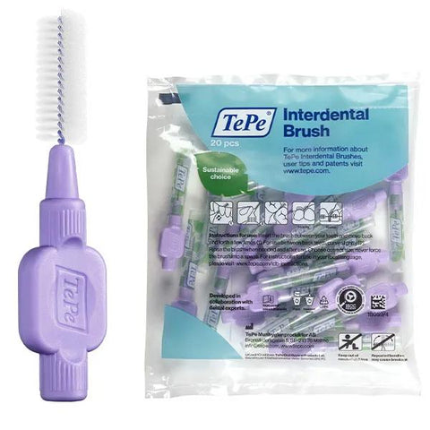 TePe Interdentalbürsten Extra Weich Violett 1.1 mm 20 Stück