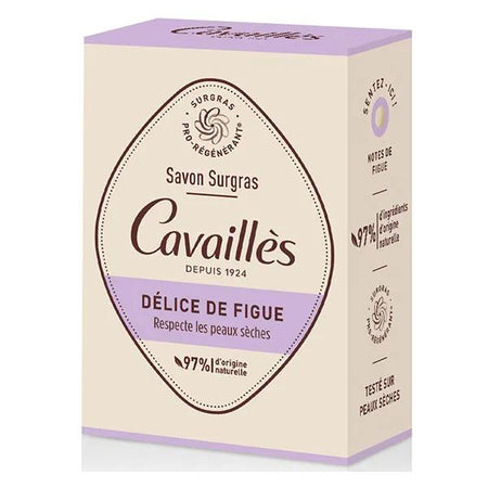 Cavailles Savon surgras Délice de figue 100gr